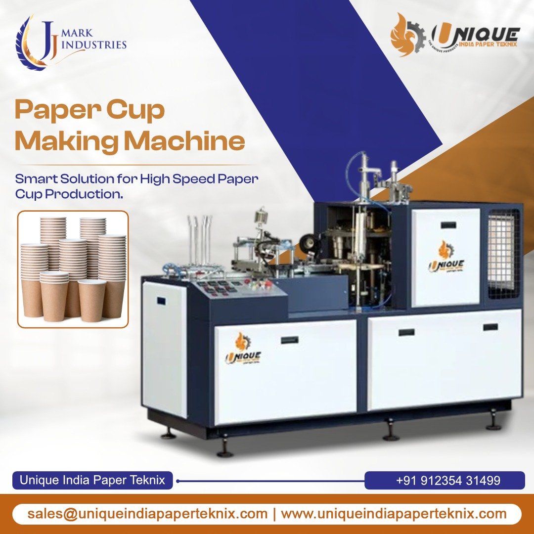 Paper Cup Making Machine Manufacturers in India