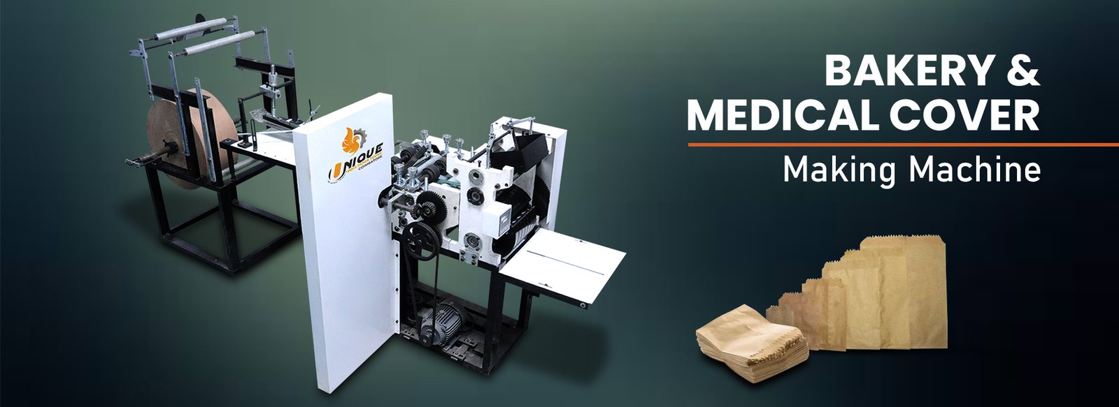 Bakery and Medical Cover Making Machine